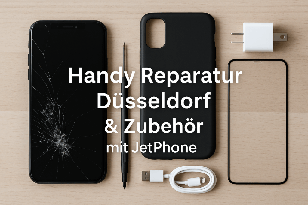 Handy Reparatur Düsseldorf – schneller Service und das passende Zubehör dazu