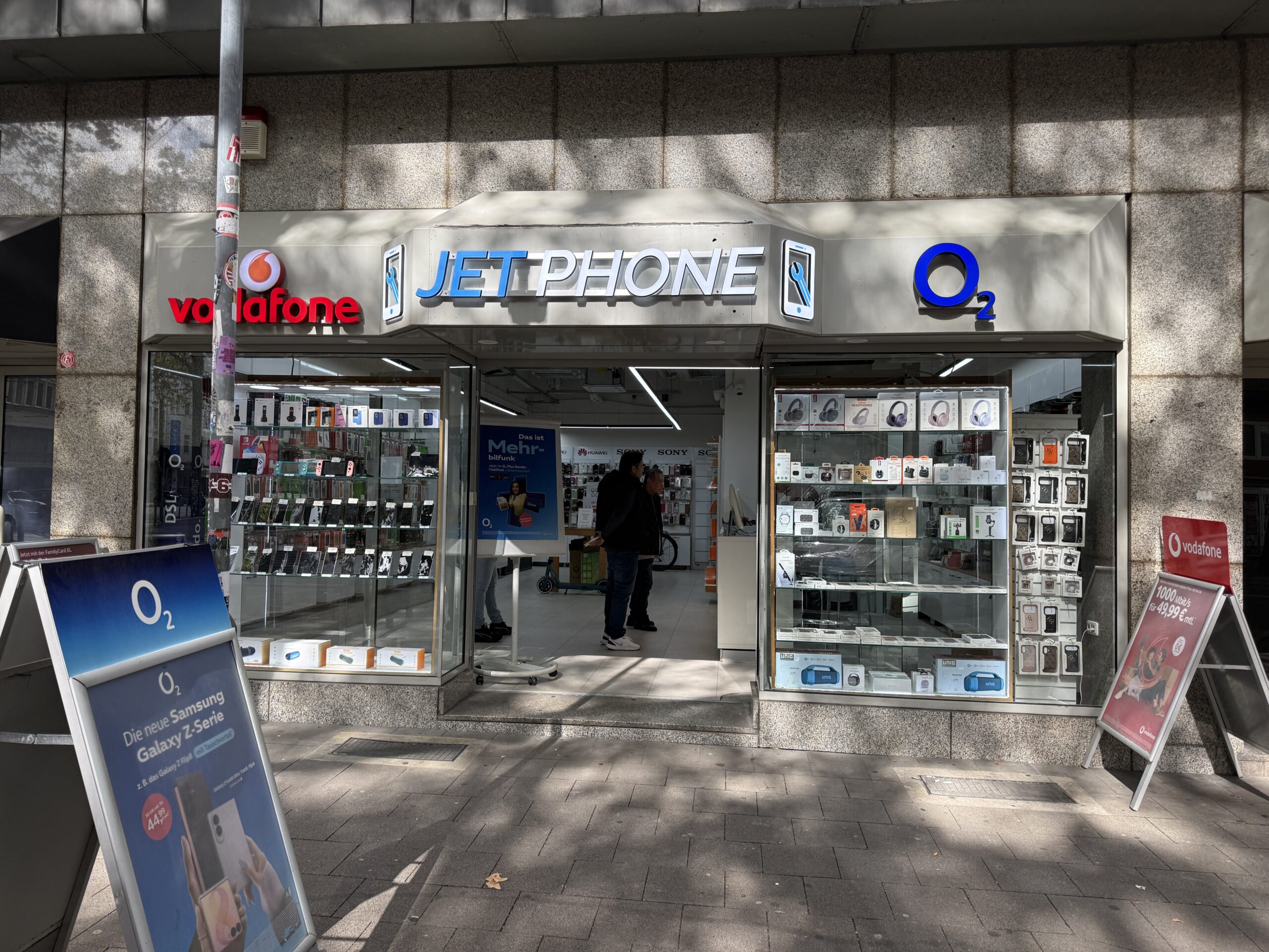JetPhone Handyreparatur Düsseldorf Geschäftskunden