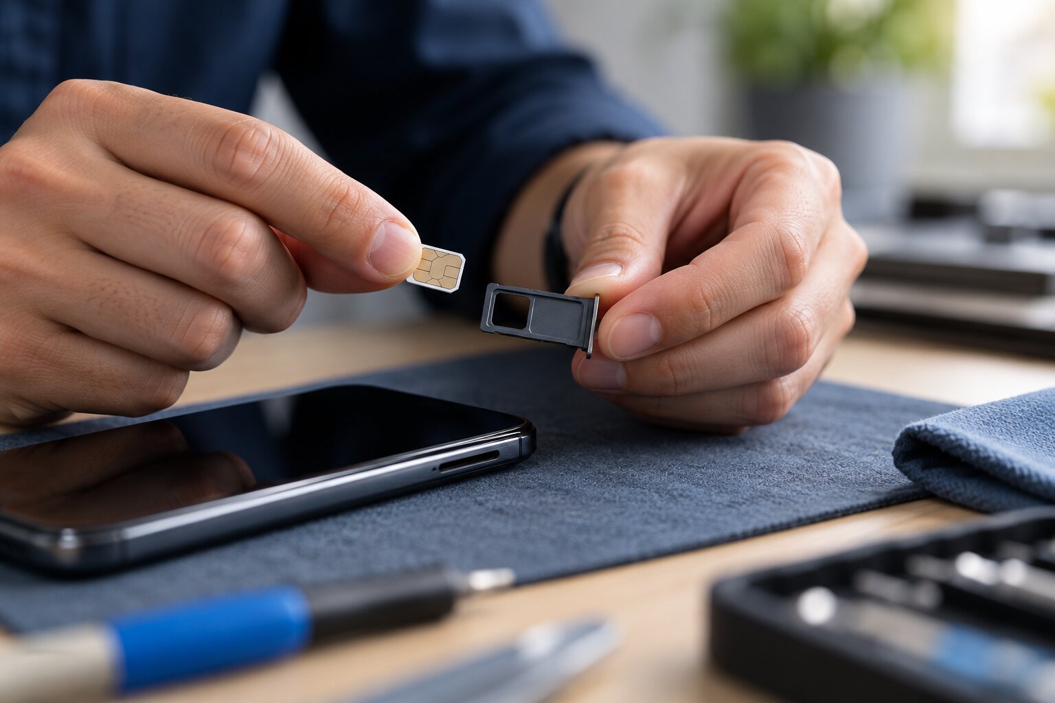 Handy erkennt SIM-Karte nicht? Ursachen und Reparatur in Düsseldorf